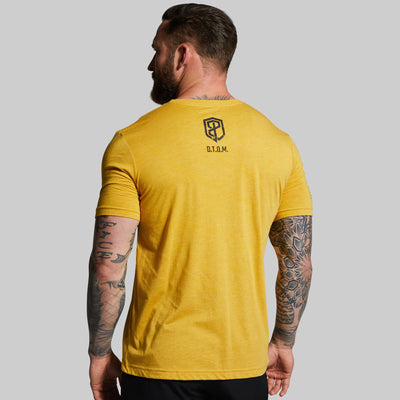 Gadsden Flag T-Shirt (Don't Tread On Me-Mustard)