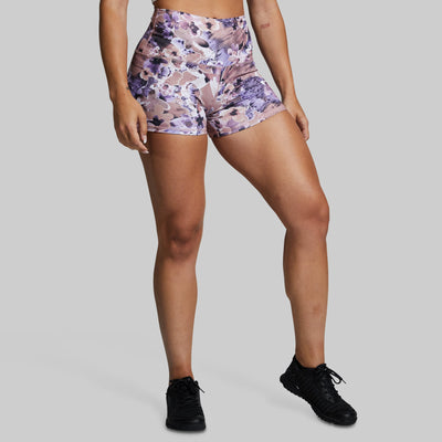 New Heights Booty Short (Mauve Floral)