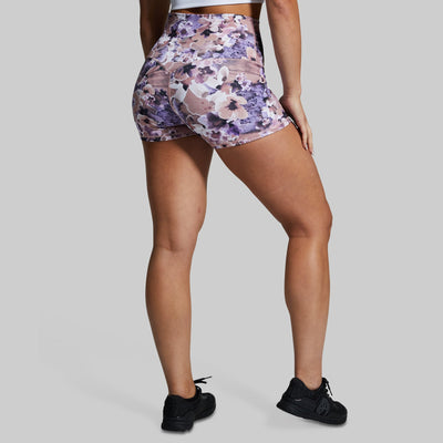New Heights Booty Short (Mauve Floral)
