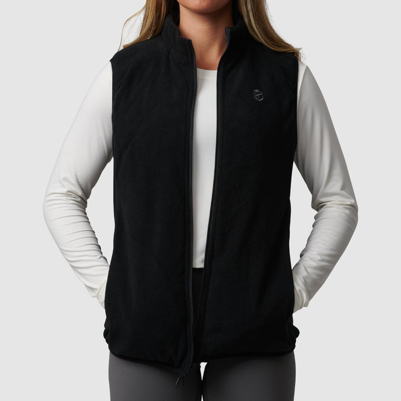 Breck Reversible Puffer Vest (Black)