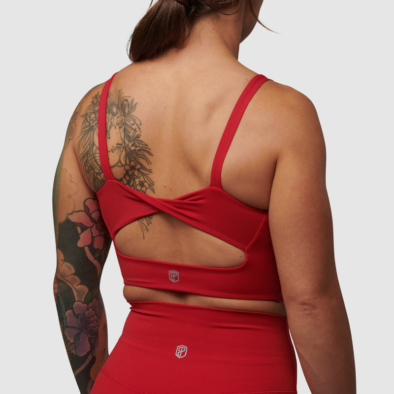 Your Go to Sports Bra (Red)