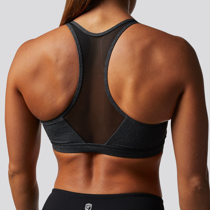 Knotted Up Sports Bra (Blacklight)