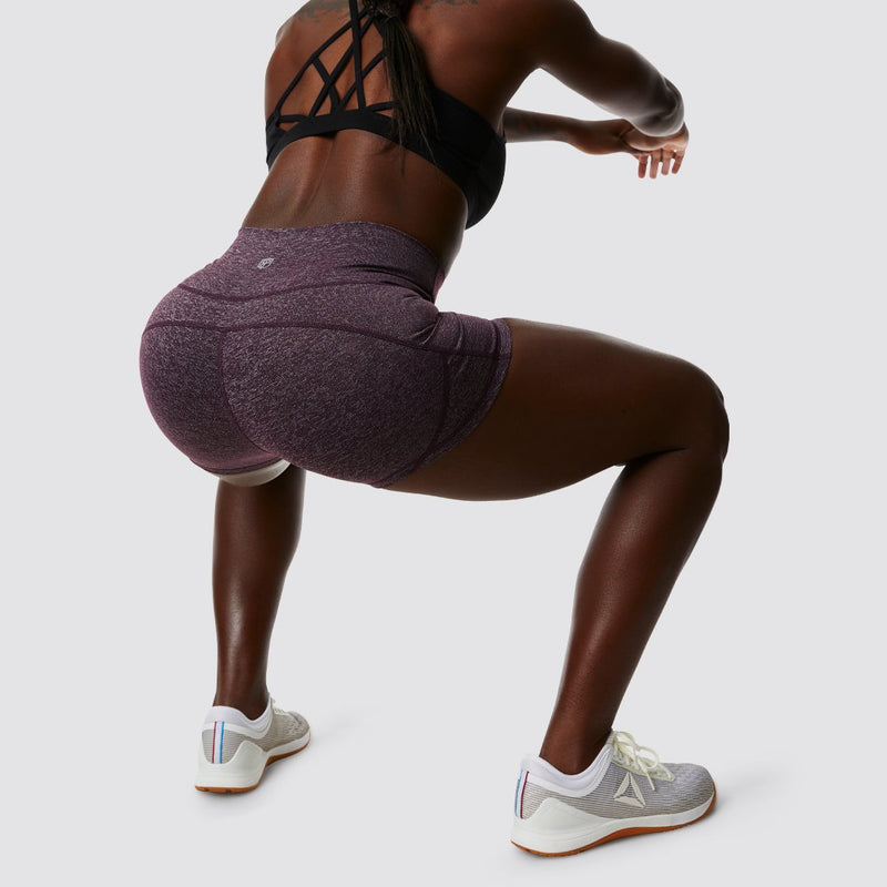 Your New Favorite Booty Short 2.0 (Heather Plum)
