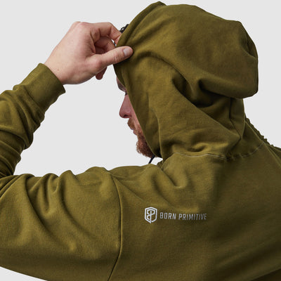 Unmatched Unisex Hoodie (Tactical Green)